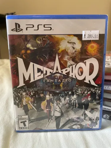 Jogo Metaphor Refantazio Lacrado para PlayStation 5
