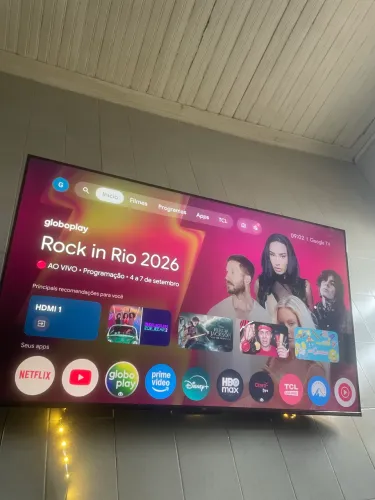vende-se smart tv TCL 4k 55 polegadas