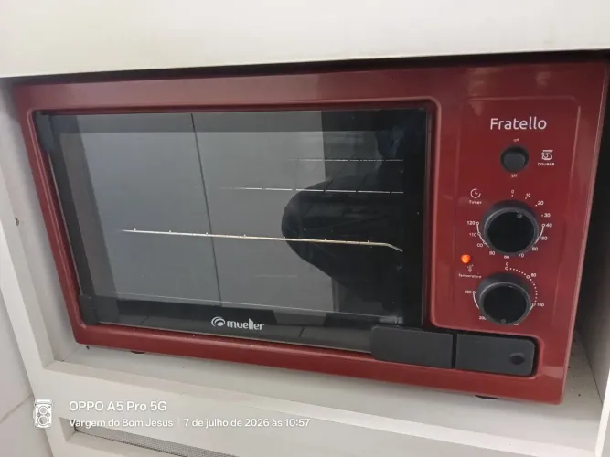 forno elétrico Mueller funcionando <br>Excelente condição de uso <br>Funcionando perfeitamente