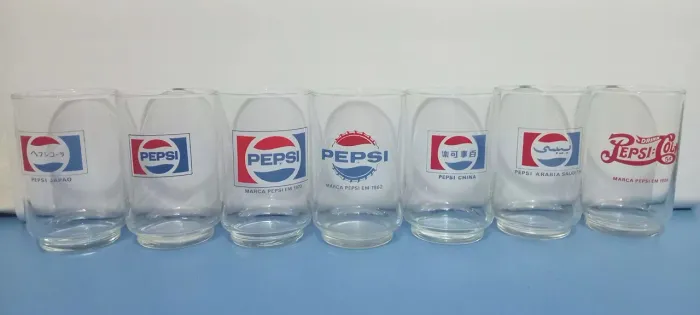 Coleção Copos Anos 80 da PEPSI
