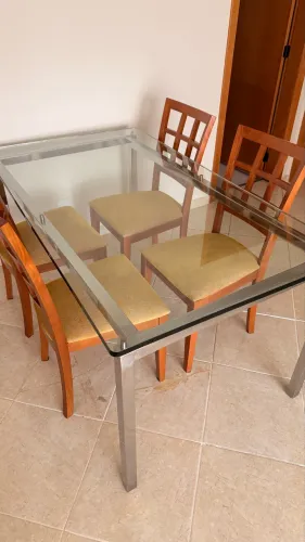Mesa de vidro