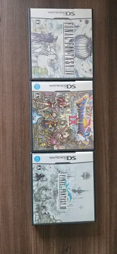 Lote de 3 jogos de Nintendo DS.