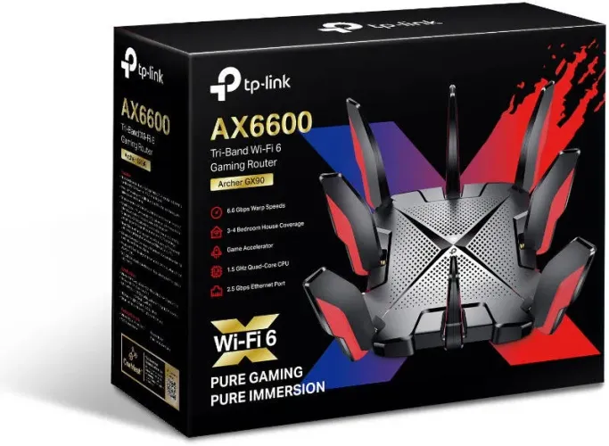 Roteador Archer GX90 Ax6600 wifi6 Gaming Router