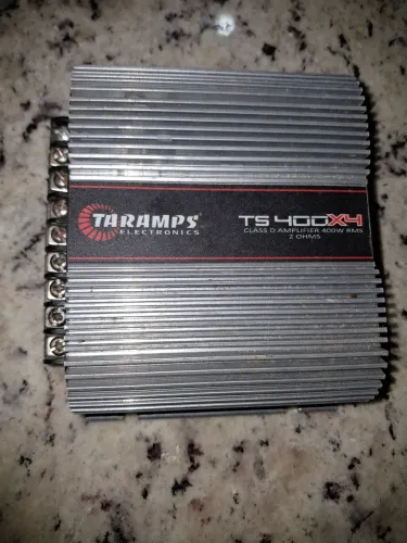Potência taramps 400 wmrs 2 ohms