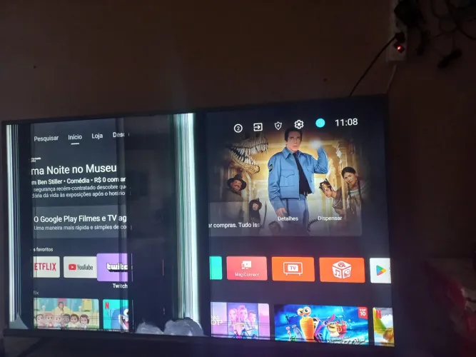 TV TCL 50 POLEGADAS COM DEFEITO