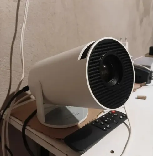 Projetor HY300 4K Android com Wi-Fi e Bluetooth