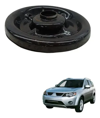 Prato Base Mola Dianteira Esquerda Mitsubishi Outlander 2010