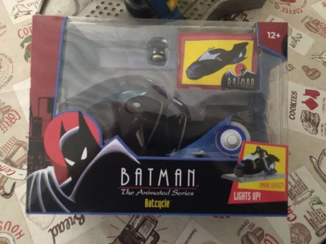 Batycycle Batman animeted séries lacrada MC Fairlane toys