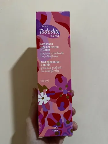 Natura Body Splash Flor de Pêssego e Jasmin