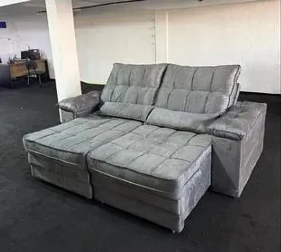 Sofá Retrátil e Reclinável 2,20m - (Oferta)!!
