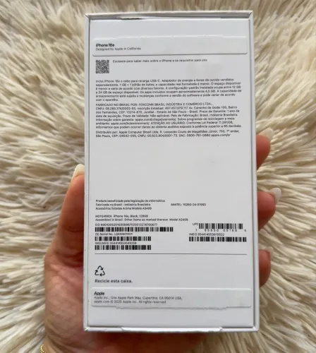 iPhone 16e 128GB Lacrado