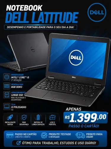 Notebook Dell i5