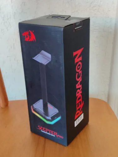 Suporte HA300 para fone Redragon Scepter Pro com Luz RGB ultimas unidades
