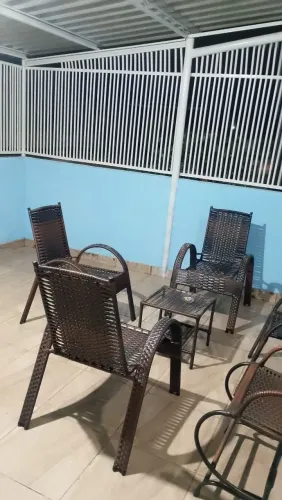 Reforma de cadeira em fibra