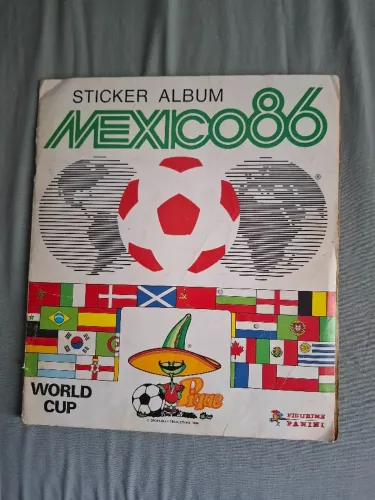 Album Mexico 86 Panini Completo - Copa do Mundo 1986
