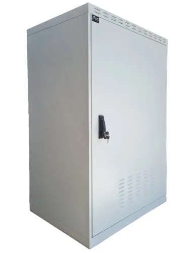 Gabinete Outdoor Para Banco De Baterias, Piso IP55 36U A1607 X L970 X P650 Alumínio
