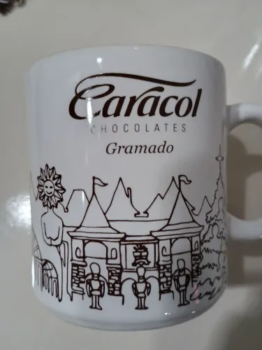 Xícara Oxford gramado de cerâmica