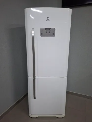 Geladeira refrigerador Electrolux inverse 454 L frost free - mod DB53 - branco - 110 v