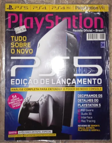 Revista Playstation Ano 22 Nº 275 Ed Lançamento PS5 ( Nova )