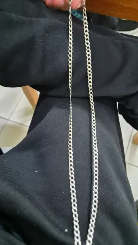 Corrente de Prata 925 70Cm X 6mm