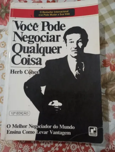 Livro você pode negociar qualquer coisa