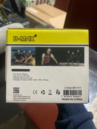 Lanterna de cabeça Bmax P50