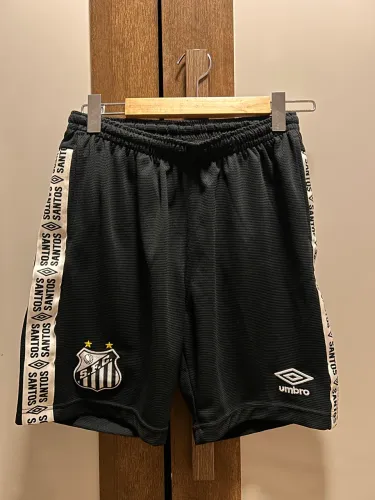 Shorts Santos Umbro Viagem com Bolso camisa jogador