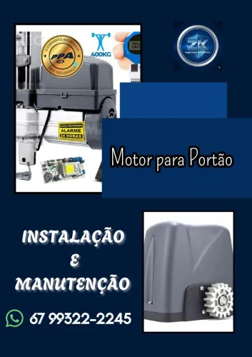 Motor de Portão ?Segurança na Entrada.