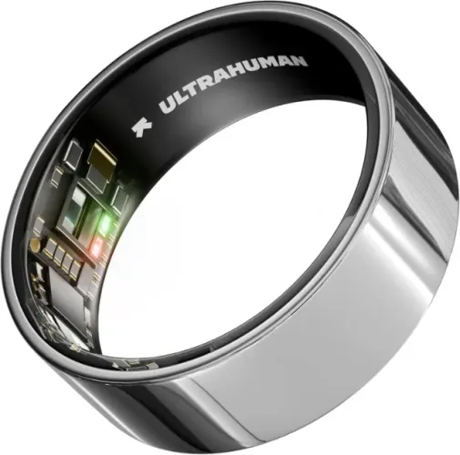 Ultrahuman Ring AIR Silver Tamanho 10 - Anel Inteligente Fitness