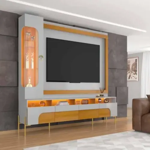 HOME BRILHARE 2.16, PORTA REFLECTA E LED TV 75? - BECHARA