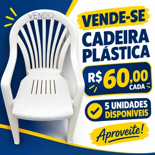 CADEIRA PLÁSTICA 
