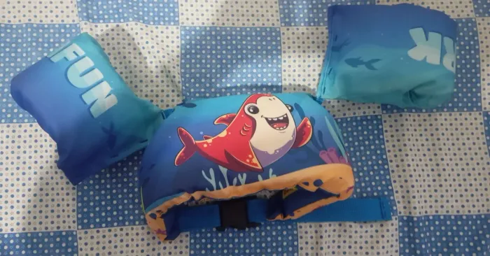 Colete infantil para piscina 