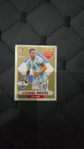 Figurinha Extra Legend Ouro Lionel Messi