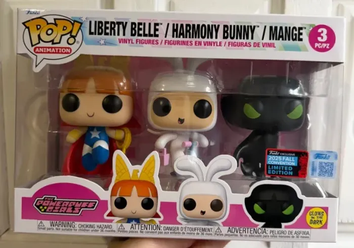 Liberty Belle / Harmony Bunny / Mange - The Powerpuff Girls - 3 Pack
