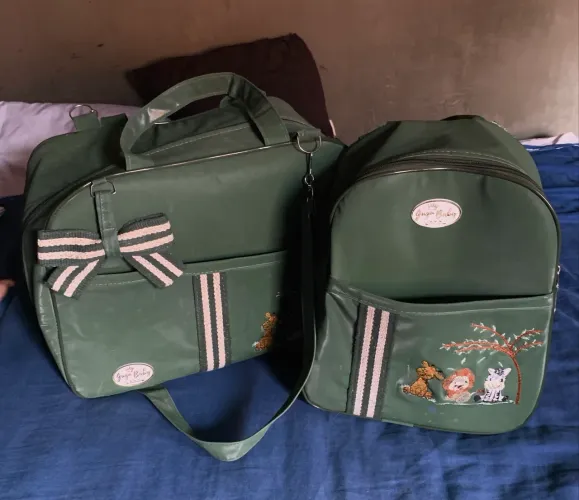 Bolsa Saída Maternidade - Verde Safari