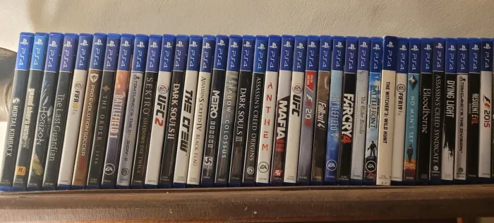 53 Jogos de PS4/PS5 original para revenda ou aproveito