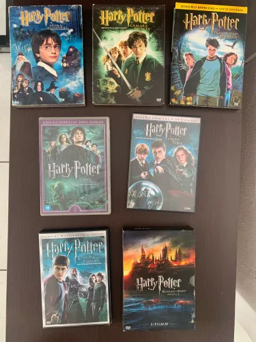 DVDs Harry Potter saga completa