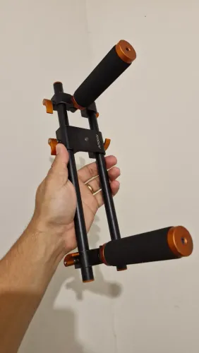 Plate com longarina e handles (ideal para celulares e câmeras)