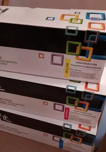 3 Tonner de impressora.HP Novas sem uso.