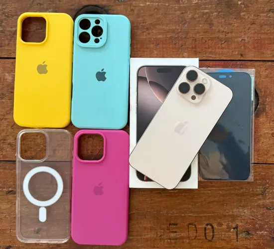 iPhone 16 Pro Max 256gb | Bateria 100% + BRINDES