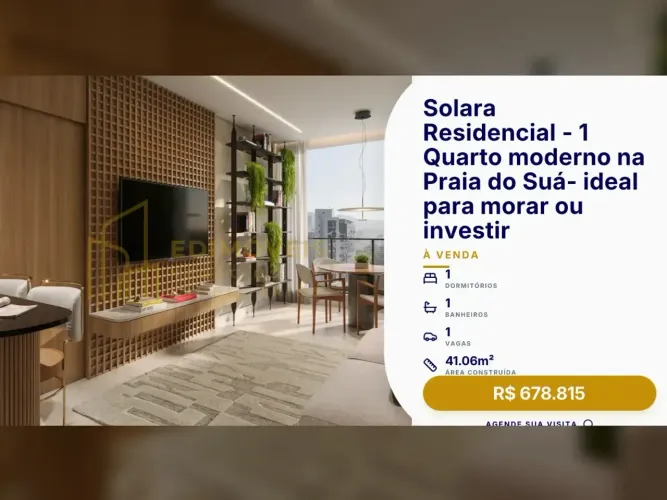 Solara Residencial: Conforto e praticidade na Praia do Suá, Vitória!