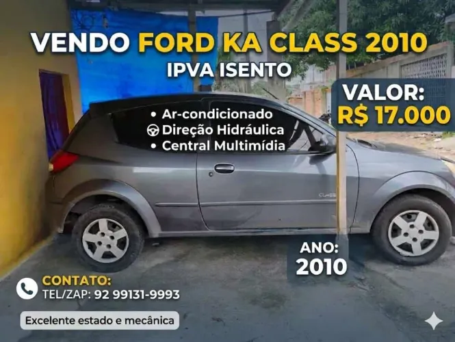 Ford KA 1.0 8v/1.0 8V ST Flex 3P 2010