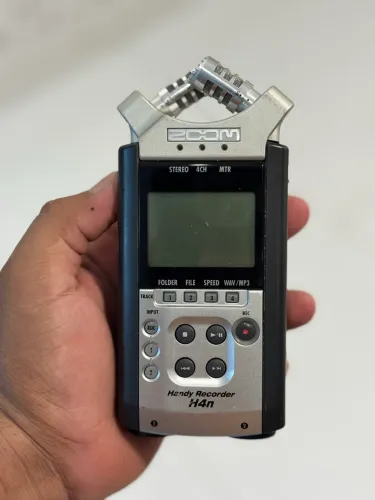 Gravador de som zoom 