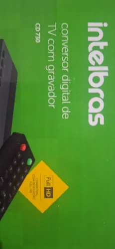 Conversor digital de TV com gravador Intelbras