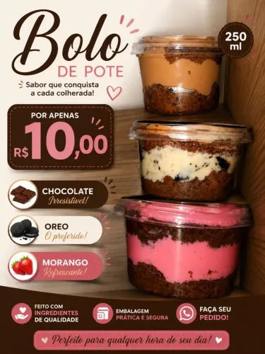 Bolo de pote