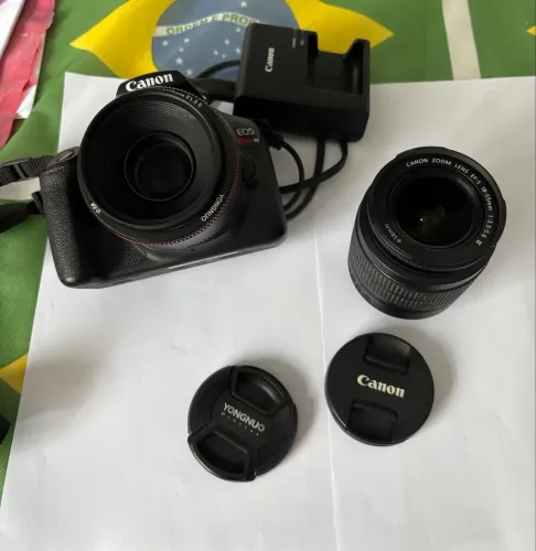 Canon T6 + Lente 55mm