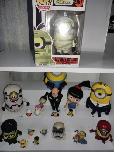 Coleção de brinquedos colecionáveis
