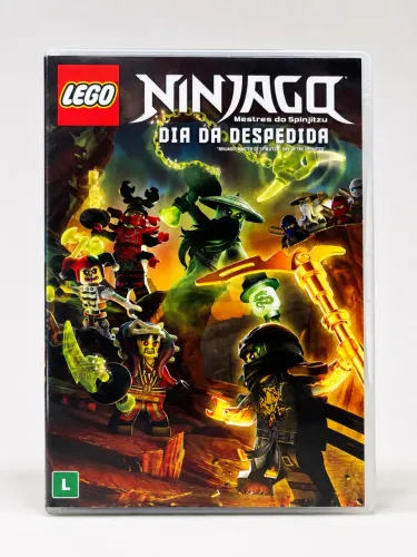 DVD Lego Ninjago Mestre do Spinjitzu Original