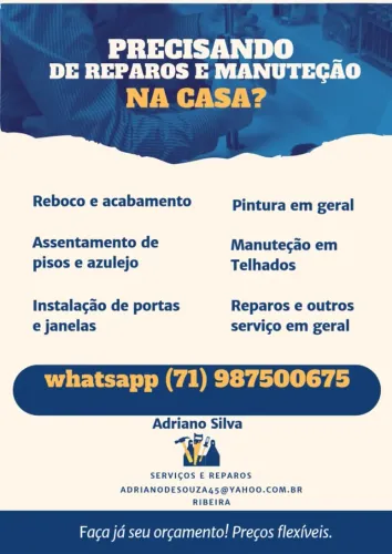 Manuteção e Reparos em Residência