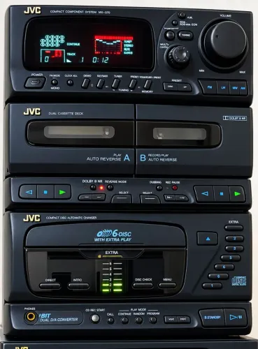 Central JVC MX G70 funcionando